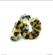 Load image into Gallery viewer, Fantasy Handcuffs Sex Toy Club Leopard