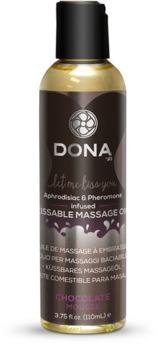 Kissable Massage Oil- Chocolate Mousse Bath, Body and Beauty Sex Toy Club 