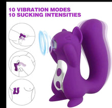 Load image into Gallery viewer, Squirting Squirrel Adult Toys Kinky-Lady Purple 
