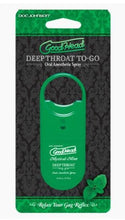 Load image into Gallery viewer, GH Deep Throat Spray To Go Lubes &amp; Lotions Sex Toy Club Mint 
