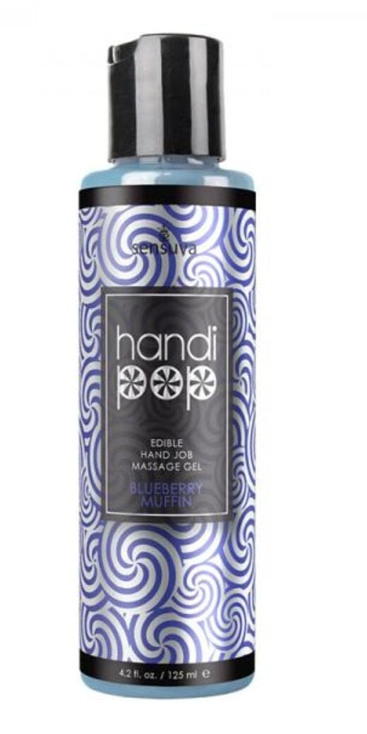 HandiPop Massage Gel Blueberry Muffin Lubes & Lotions Sex Toy Club 