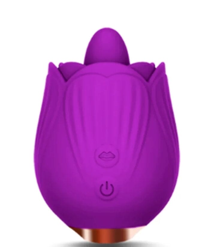 Licking Rose {purple} Adult Toys Kinky-Lady 