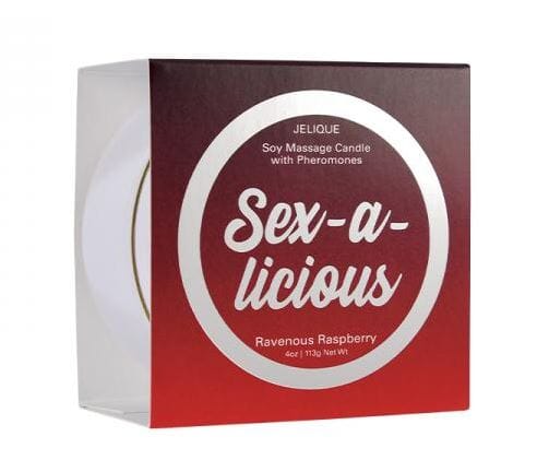 Massage Candle- Sex-a-licious Raveous Raspberry Kinky-Lady 