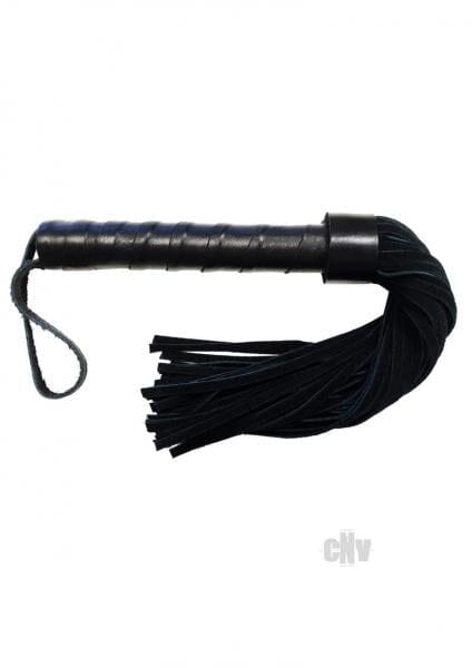 Rouge Leather Short Suede Flogger Kinky-Lady 