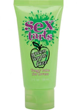 Load image into Gallery viewer, Sex Tarts Flavored Lubricant Lubricant Sex Toy Club 2 oz Green Apple 

